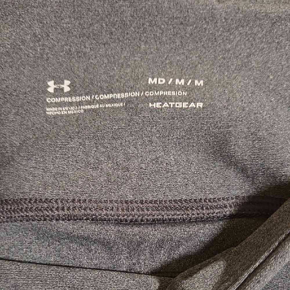Under Armour Gray Yoga Pants  With Sleek Design Med - Picture 2 of 5
